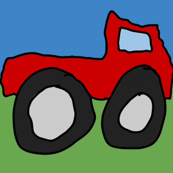 Camion monte
