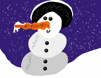 Hardy the snowman